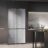 Kitchen Fit RQ5P605NSVE – Frigorífico Americano 4 Puertas  Kitchen Fit, Clase E, Capacidad 591L, Color Cristal Inox