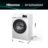 Lavadoras WF1Q8041BW2 – Lavadora De Libre Instalación, Clase A, Capacidad 8 Kg , 1400 rpm, Color Blanco