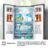Americanos French Door RF632N4AIC1 – Frigorífico Combi Cajón Frances, Clase C , Capacidad 485L, Color Inox