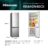 Combi RB440N4BCE – Frigorífico Combi 2 Puertas, Clase E , 336L, Inox