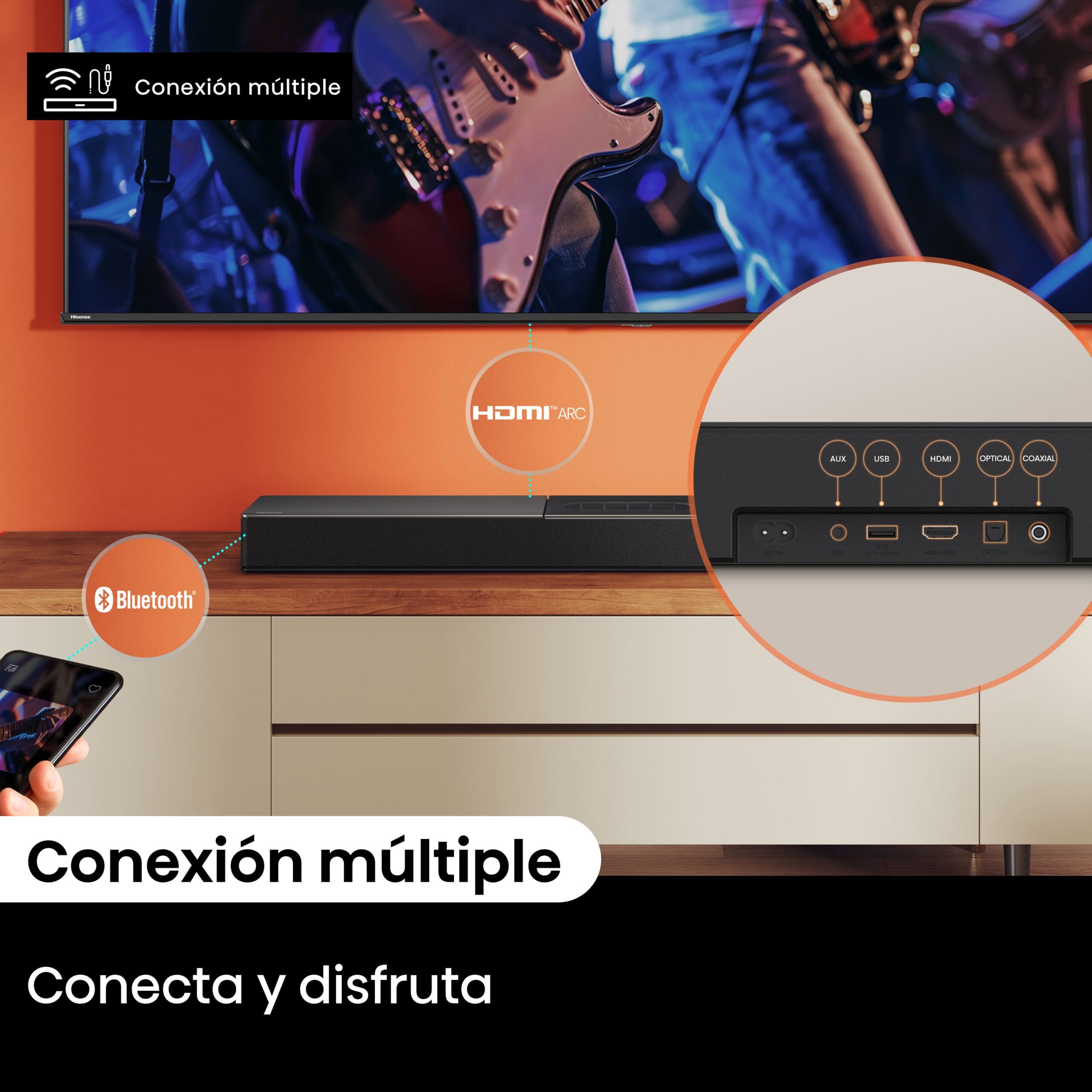 Hisense - Soundbar HS2000