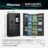 Americanos Side by Side RS9P628GPFE – Americano Side By Side De Libre Instalación, Clase E, Capacidad 614L, Color Negro