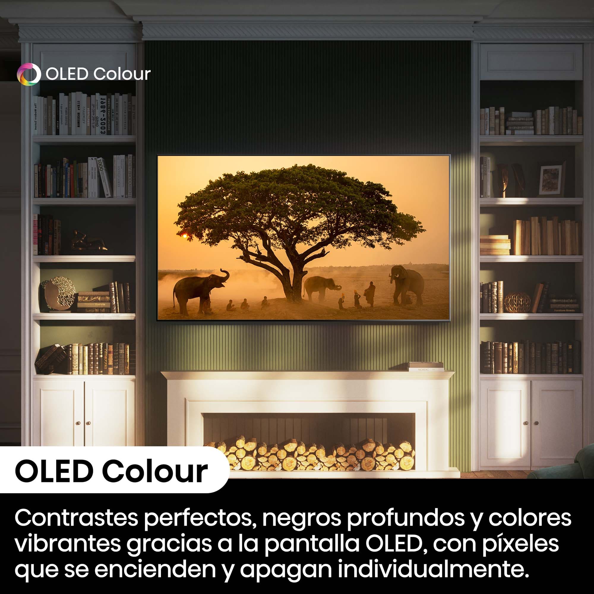 Hisense - Serie A85N OLED TV, Negros infinitos, 120 Hz, Solución HDR total