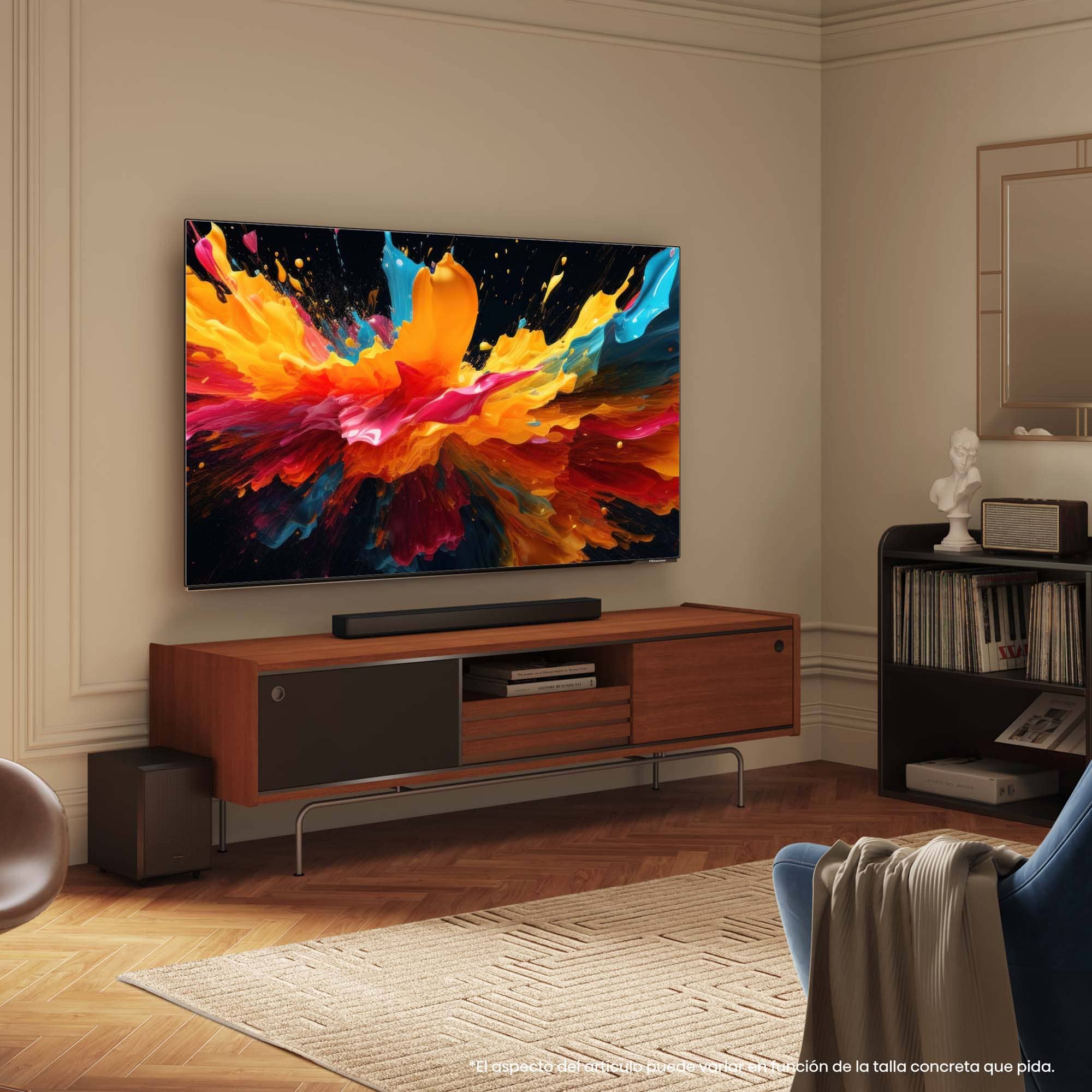 Hisense - Serie A85N OLED TV, Negros infinitos, 120 Hz, Solución HDR total