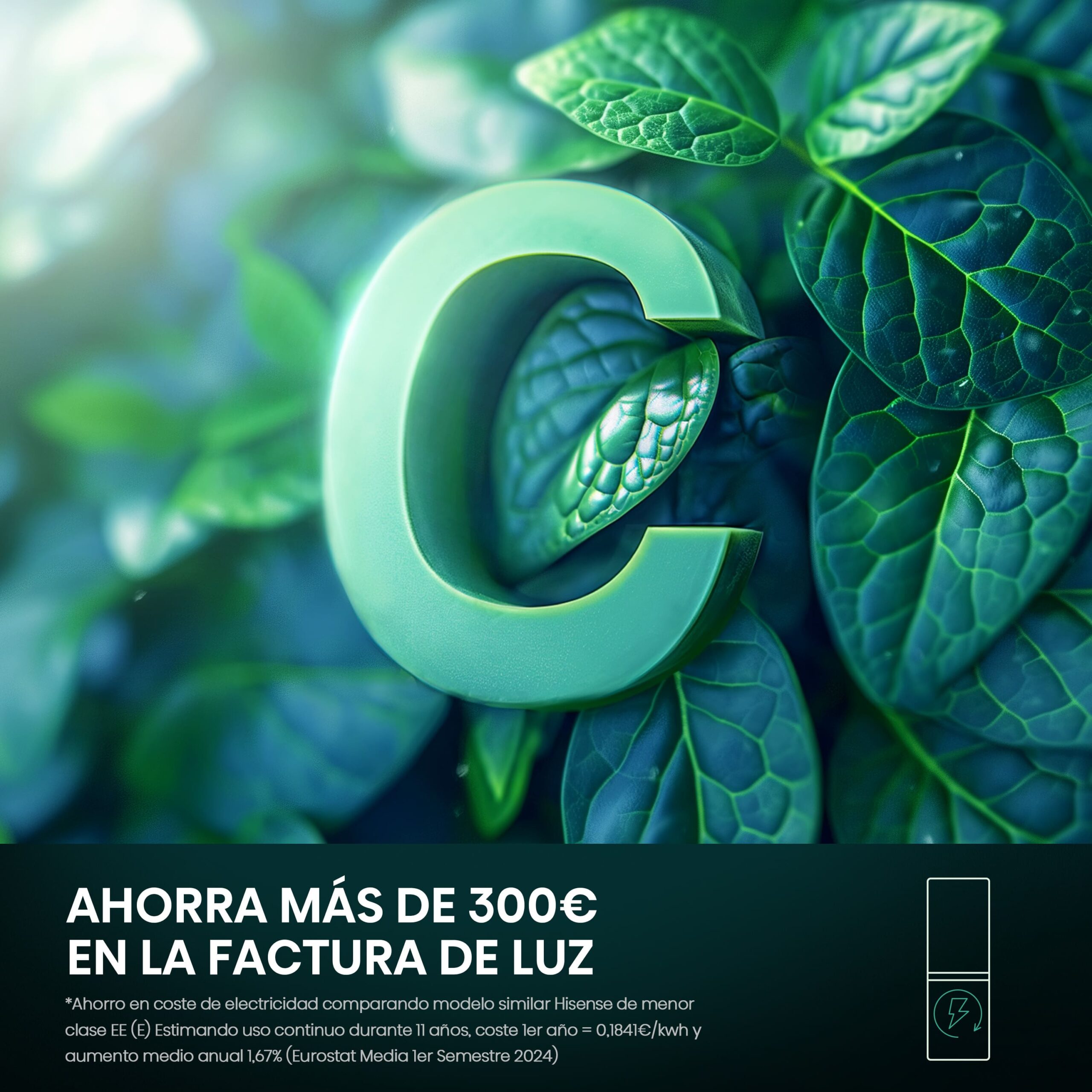 Hisense - RB440N4AWC – Frigorífico Combi 2 Puertas, Clase C , 336L, Blanco