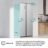 Kitchen Fit RS3P538NAIE – Frigorífico Americano Side By Side, Clase E, Capacidad 534L, Color Inox
