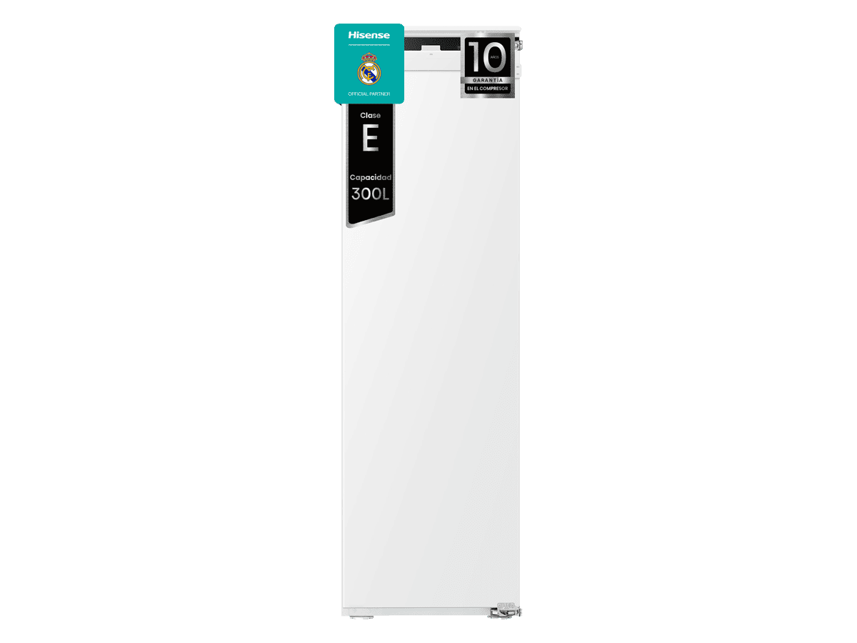 RL3B303SAWE - Frigorífico 1 Puerta Integrable Puerta Fija, Clase E , 300L, Blanco