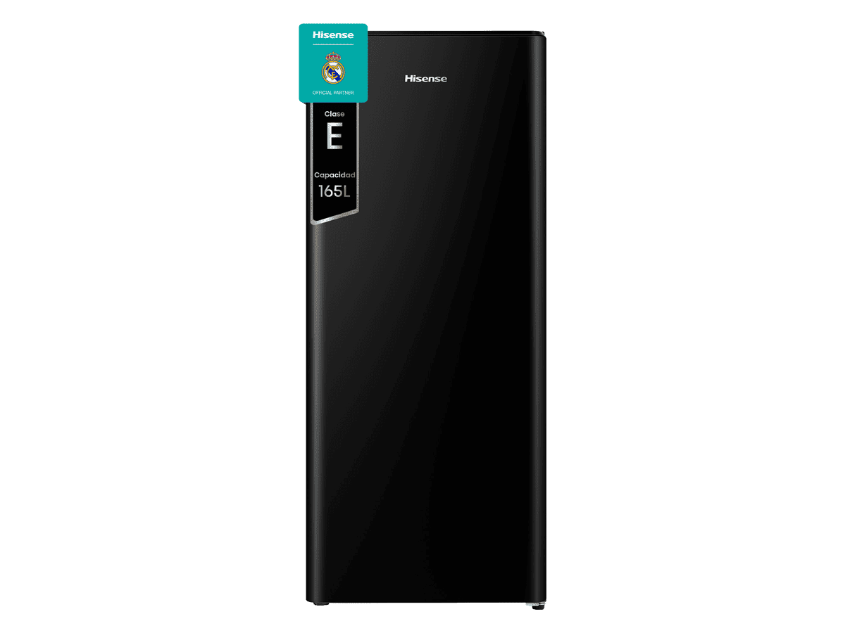 RR220D4BBE - Frigorífico 1 Puerta, Clase E, 165L, Negro