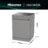 Libre Instalación 60cm HS673A90X – Lavavajillas 60cm de Libre Instalación, Clase A, Capacidad 16 Serv, Color Inox