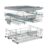 Libre Instalación 60cm HS673A90X – Lavavajillas 60cm de Libre Instalación, Clase A, Capacidad 16 Serv, Color Inox