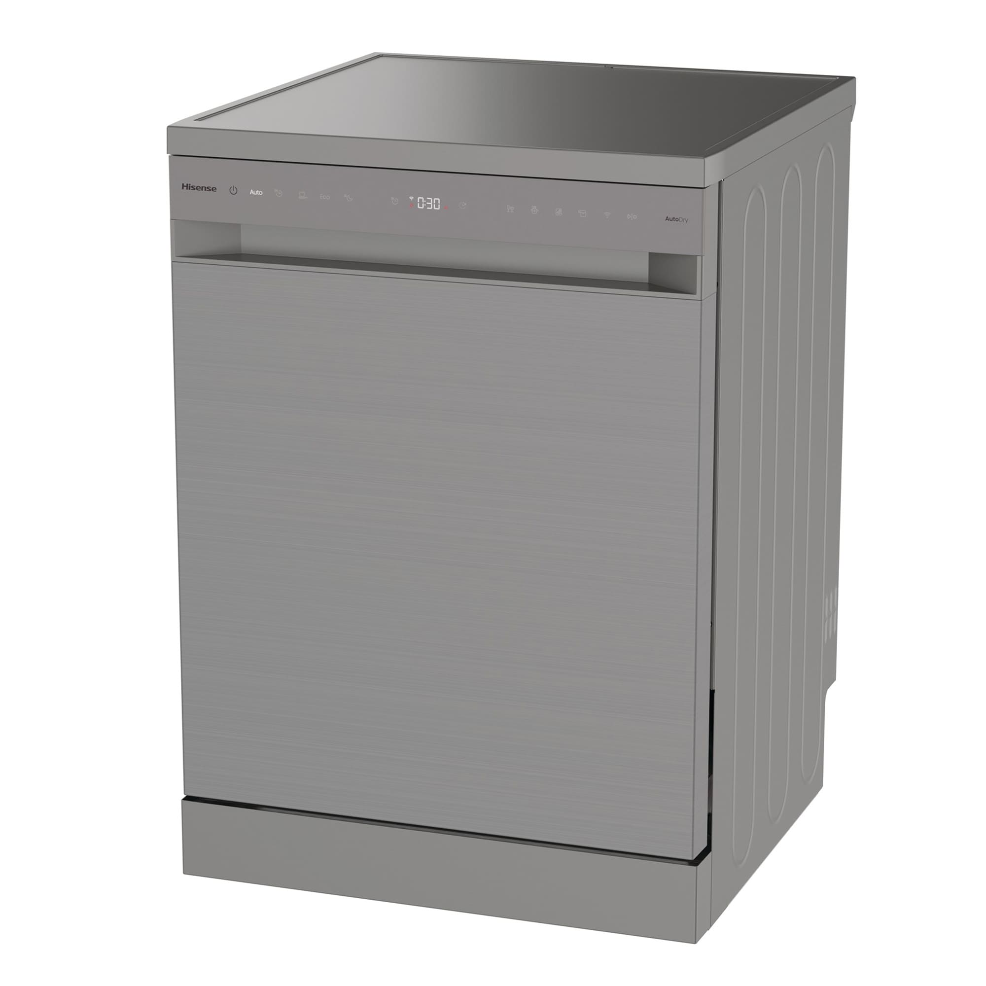 Hisense - HS673A90X – Lavavajillas 60cm de Libre Instalación, Clase A, Capacidad 16 Serv, Color Inox