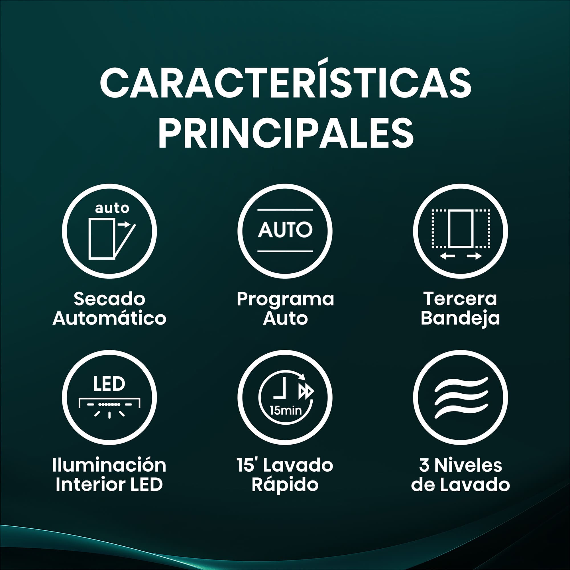 Hisense - HS673A90X – Lavavajillas 60cm de Libre Instalación, Clase A, Capacidad 16 Serv, Color Inox