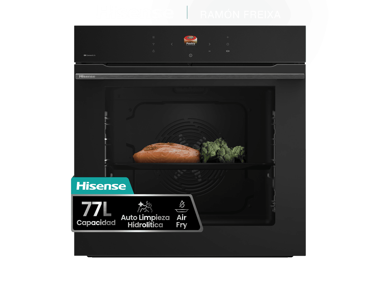 BI611A8B - Horno Hidrolítico, Clase A+ , Capacidad 77L, Color Negro