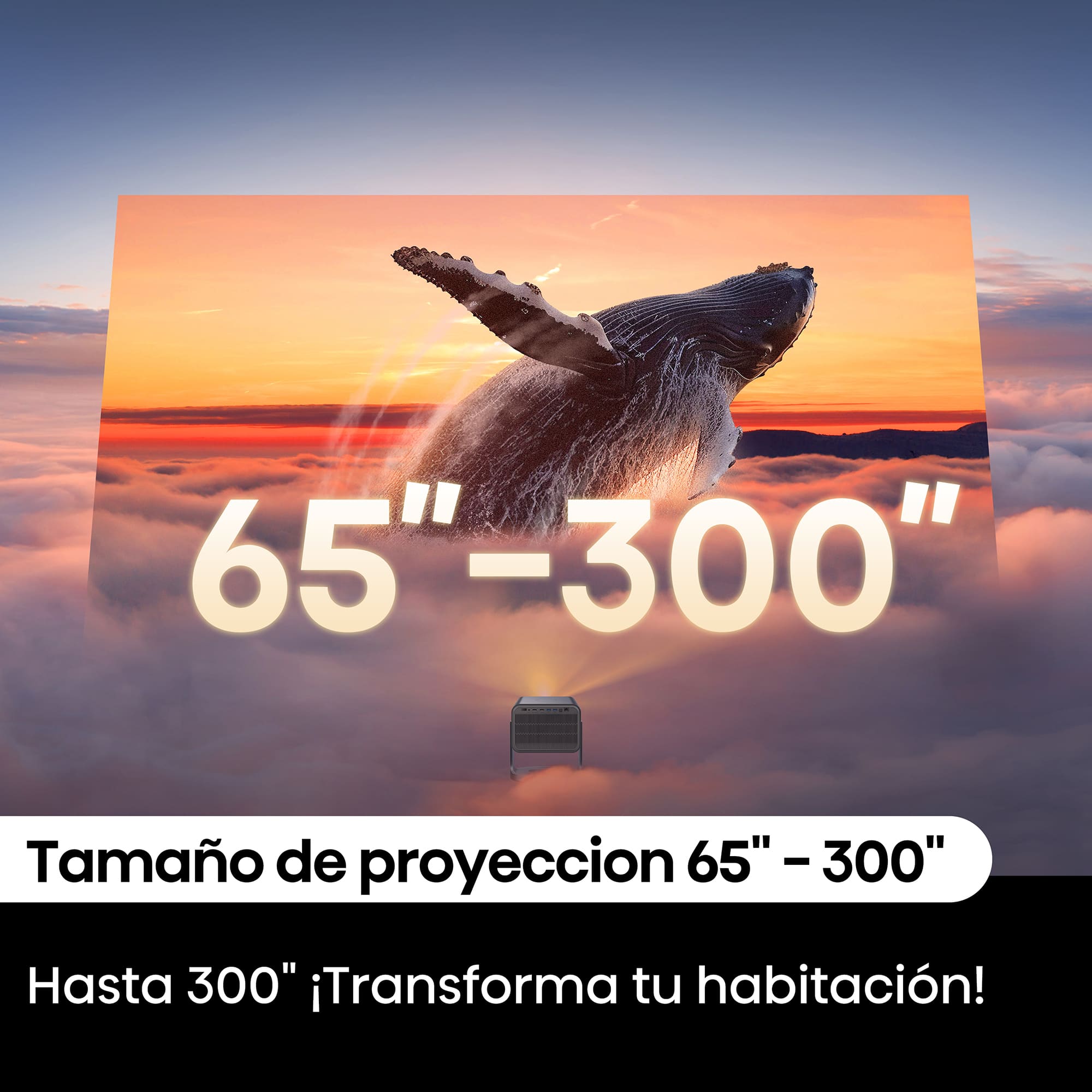 Hisense - Mini Proyector Láser C2 | Real Madrid