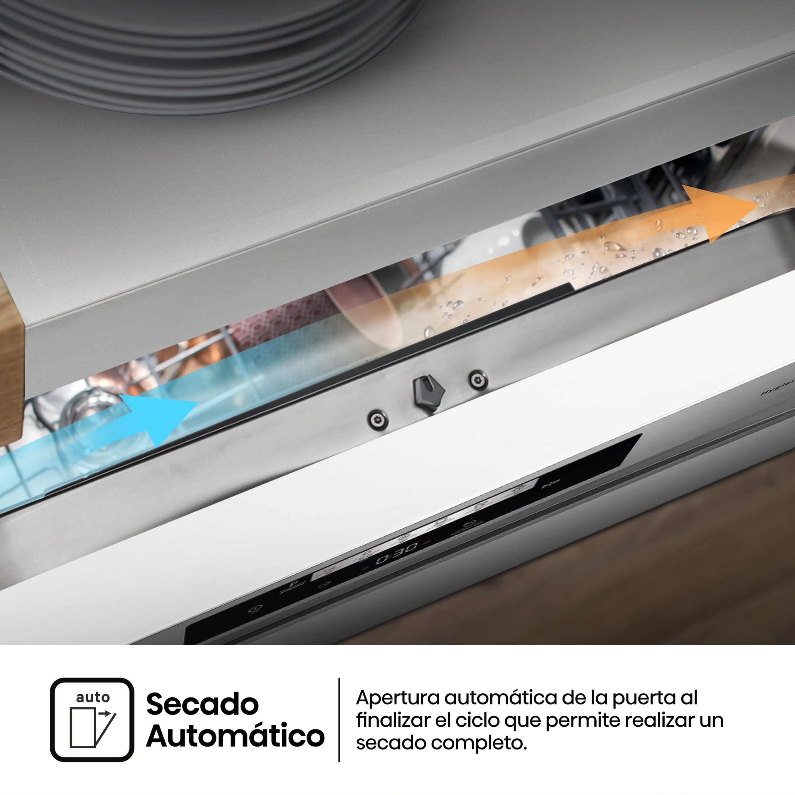 Hisense - HS643C90W – Lavavajillas 60Cm de Libre Instalación, Clase C , Capacidad 16 servicios, Color Blanco