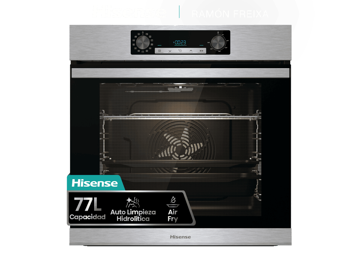 BSA65226AX - Horno Hidrolítico, Cocción Vapor Añadido, Clase A, 77L, Gris Inox