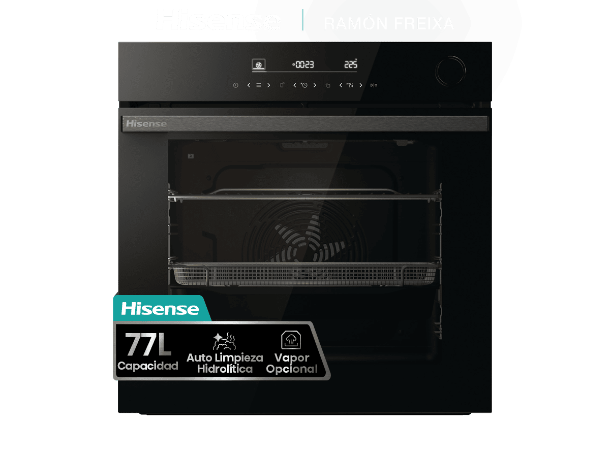 BSA66346ADBGWIFI - Horno Hidrolítico, Cocción Vapor Con Depósito, Clase A+, 77L, Cristal Negro