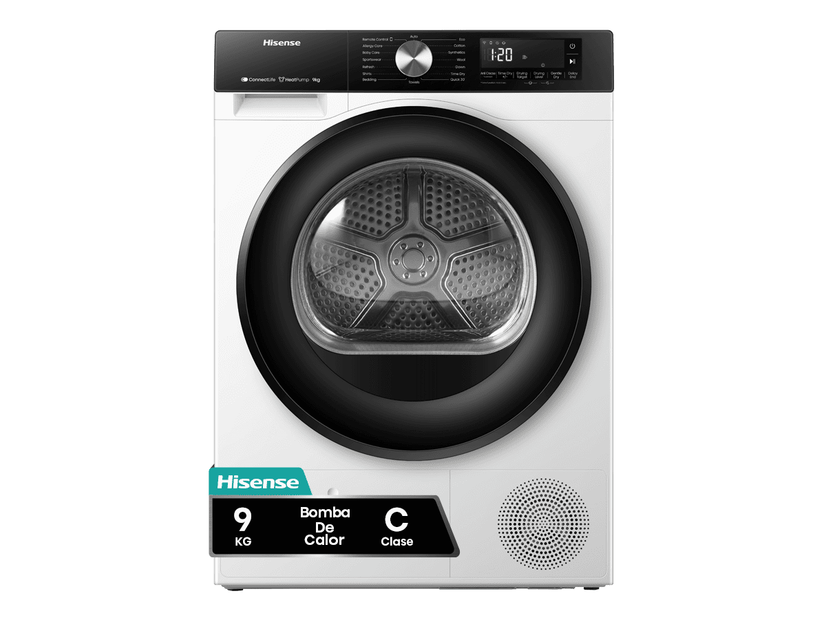 DH5S102BW - Secadora, Clase C, 10 Kg, Blanco