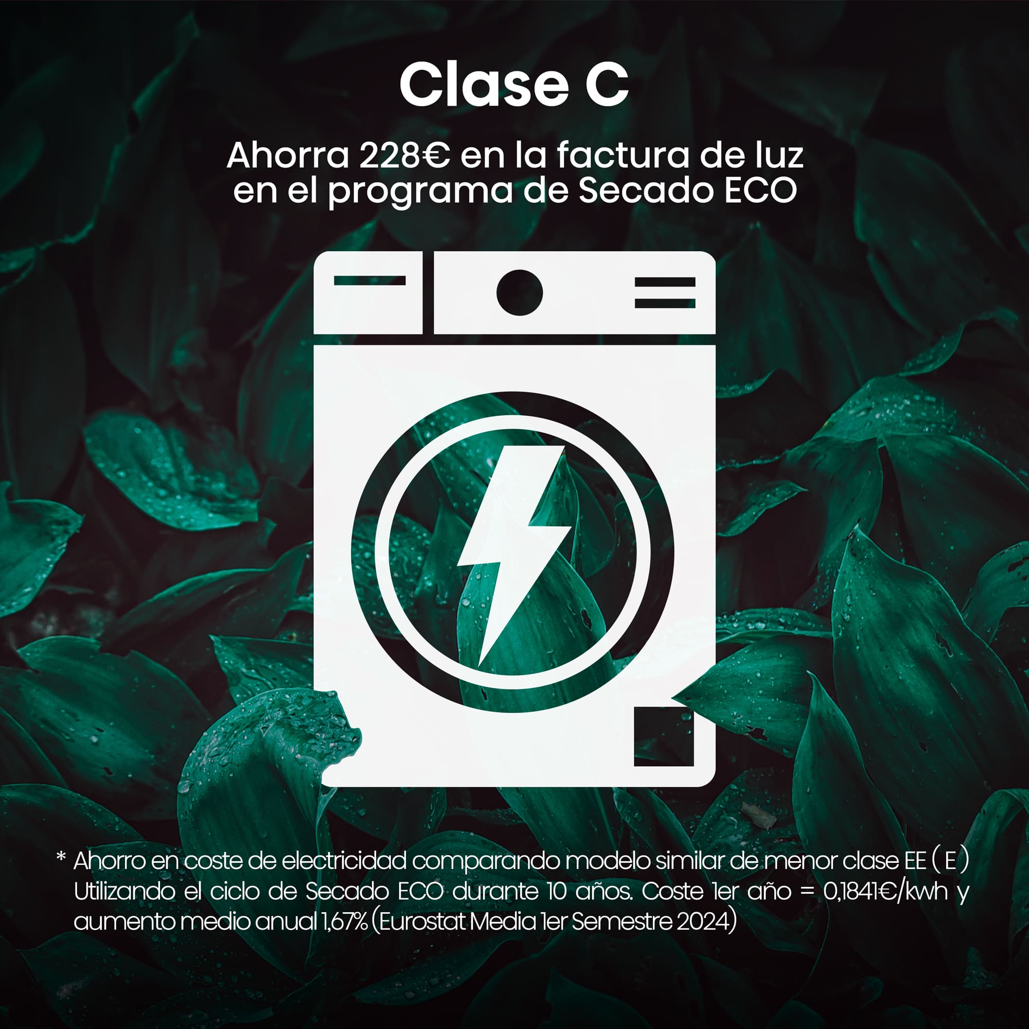 Hisense - DH5S102BW – Secadora, Clase C, 10 Kg, Blanco