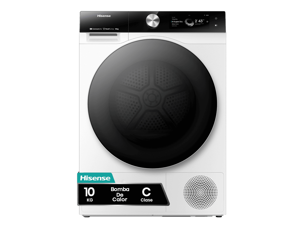 DH7S107BW - Secadora inteligente, Clase C, 10 Kg, Blanco