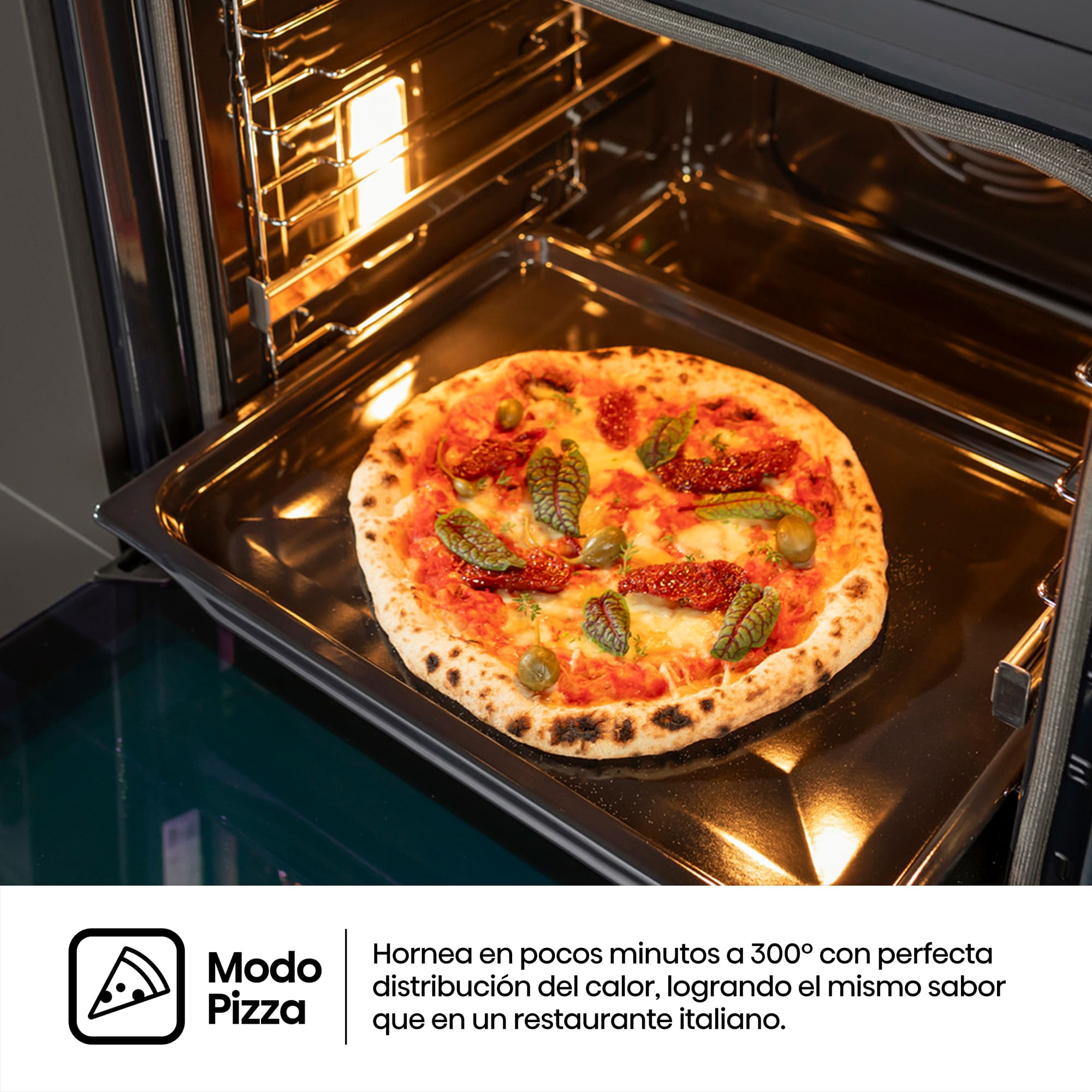Hisense - BAS614A8B​ – Horno Hidrolítico con Cocción Vapor (Dep. Agua), Clase A+ , Capacidad 77L, Color Negro