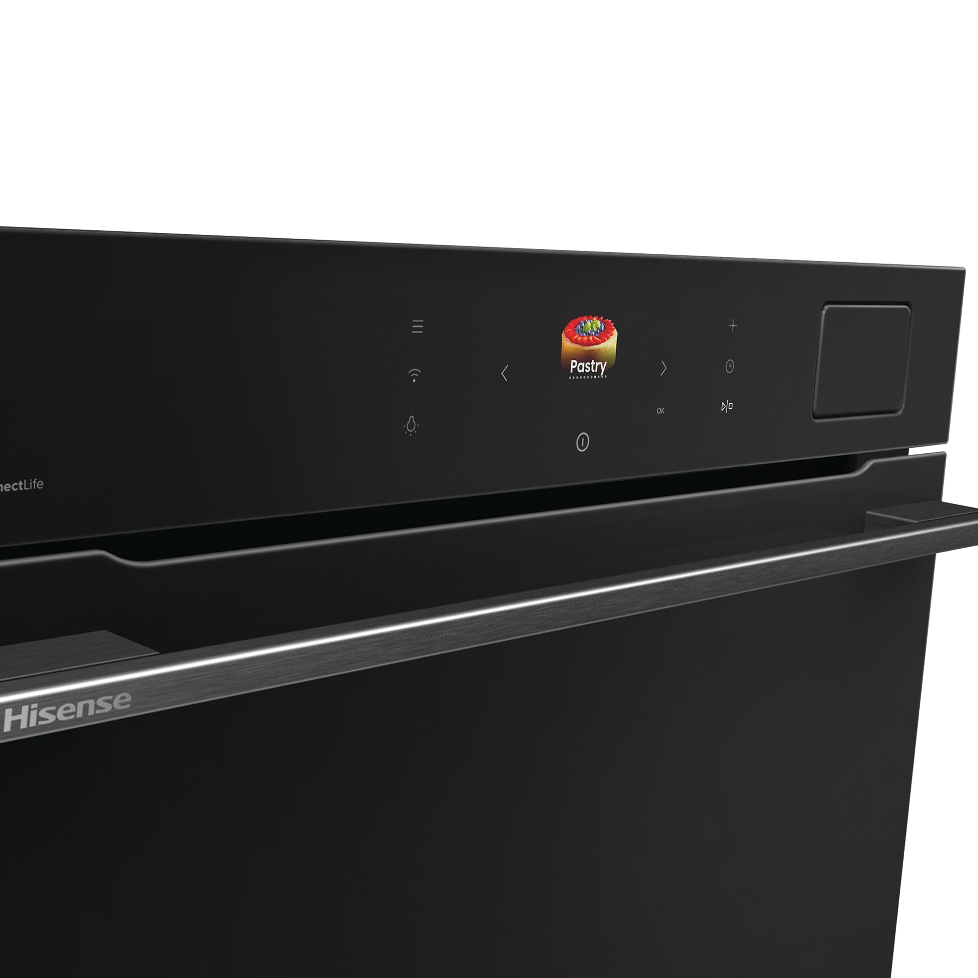Hisense - BAS614A8B​ – Horno Hidrolítico con Cocción Vapor (Dep. Agua), Clase A+ , Capacidad 77L, Color Negro