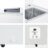 Arcones Horizontales FT386D4AWLYE – Arcón Congelador, Clase E, 297L, Blanco