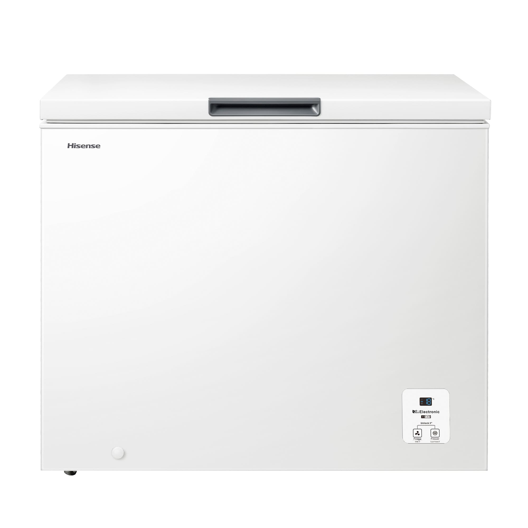 Hisense - FT321D4AWLE – Arcón Congelador, Clase E, 248L, Blanco