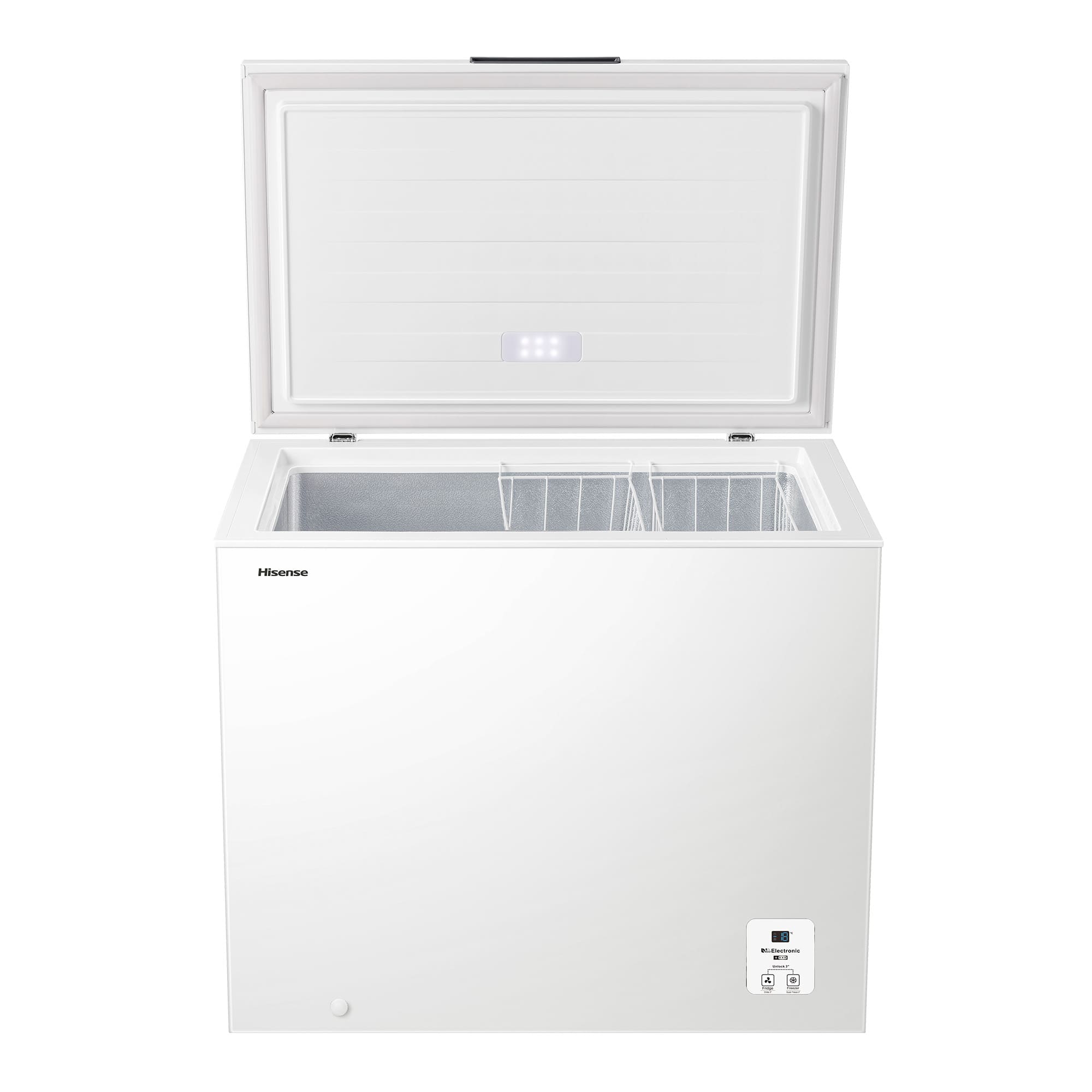 Hisense - FT321D4AWLE – Arcón Congelador, Clase E, 248L, Blanco