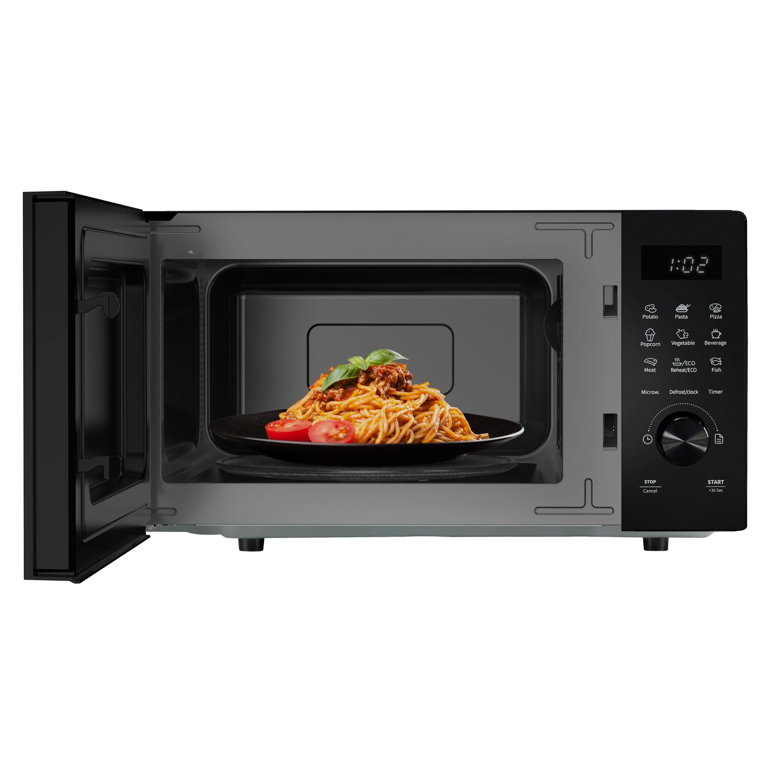 Hisense - H23MOBSD1H – Microondas, 23L, Negro