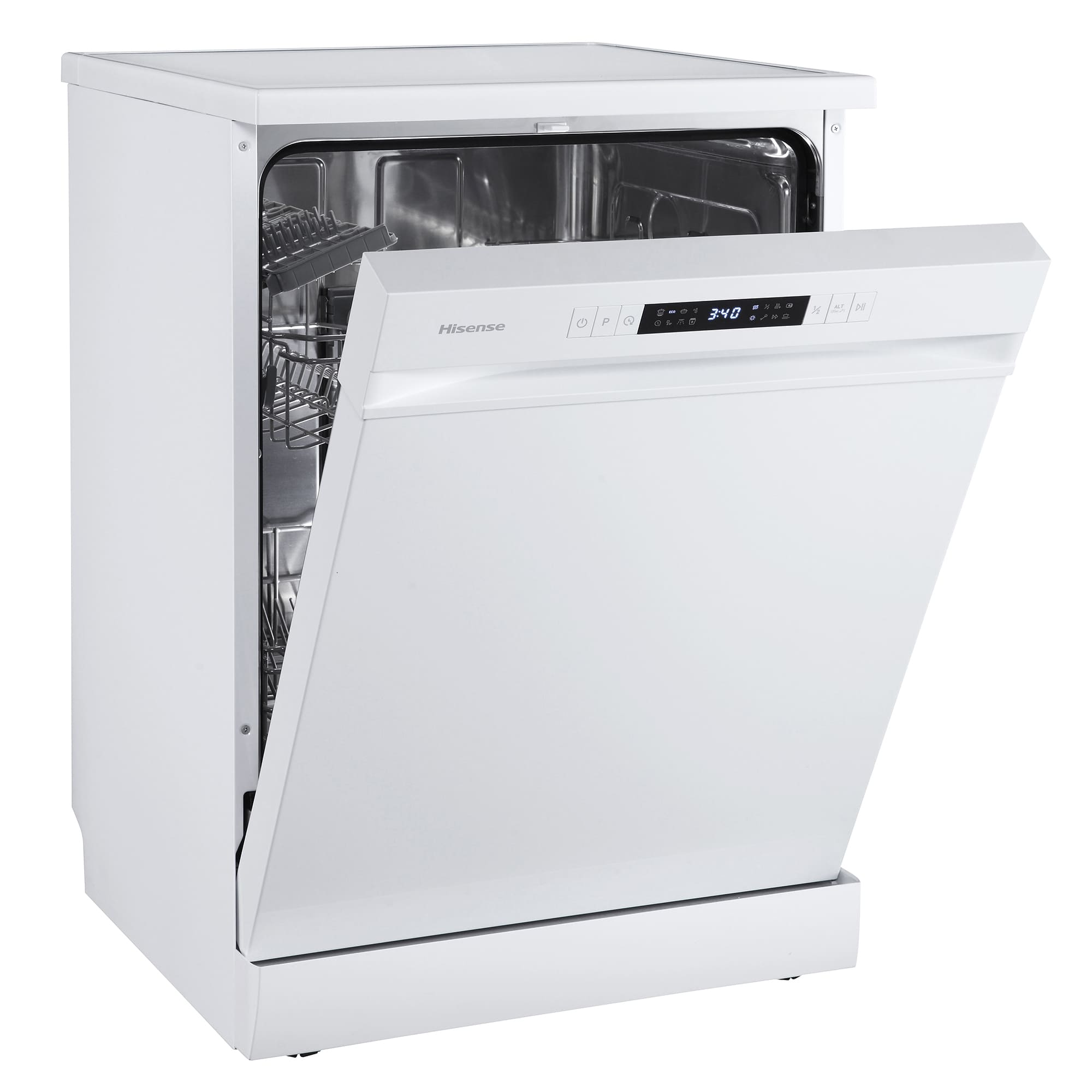 Hisense - HS622E10W – Lavavajillas 60cm, Libre Instalación, Clase E, 13, Blanco