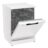 Libre Instalación 60cm HS642C60W – Lavavajillas 60cm, Libre Instalación, Clase C, 14, Blanco