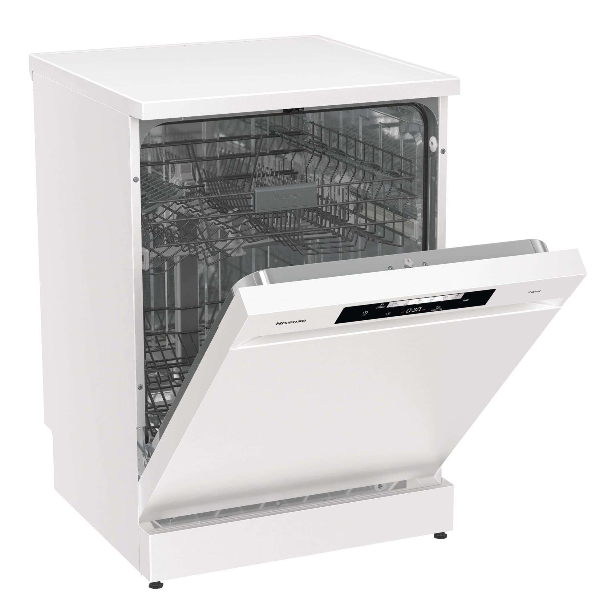 Hisense - HS642C60W – Lavavajillas 60cm, Libre Instalación, Clase C, 14, Blanco