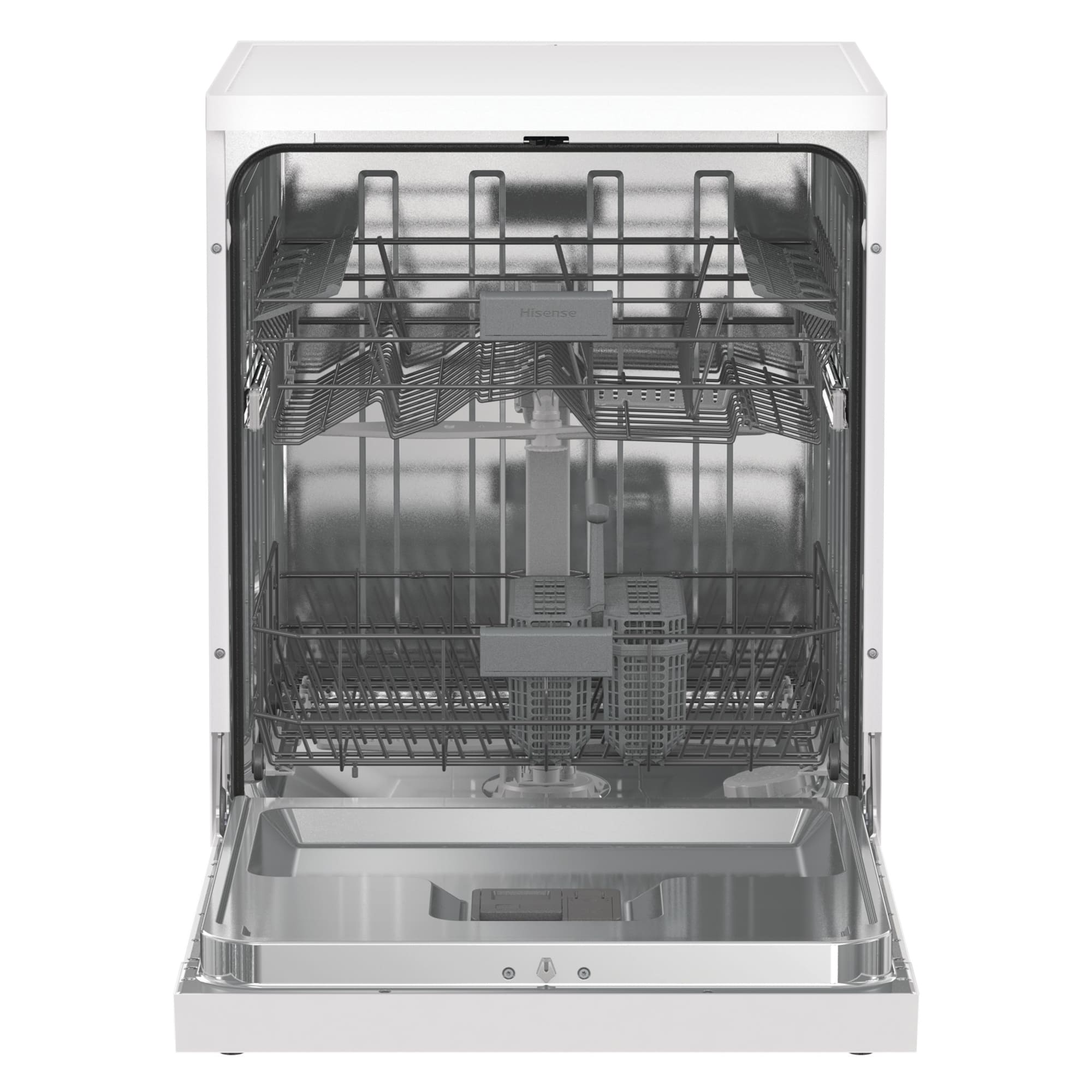 Hisense - HS642C60W – Lavavajillas 60cm, Libre Instalación, Clase C, 14, Blanco