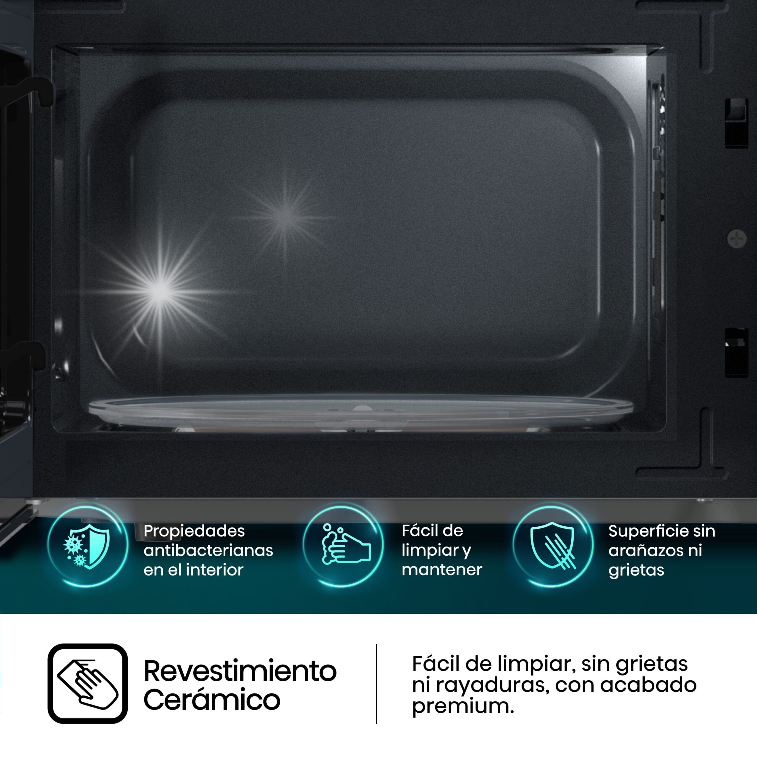 Hisense - H20MOBP1 – Microondas, 20L, Negro