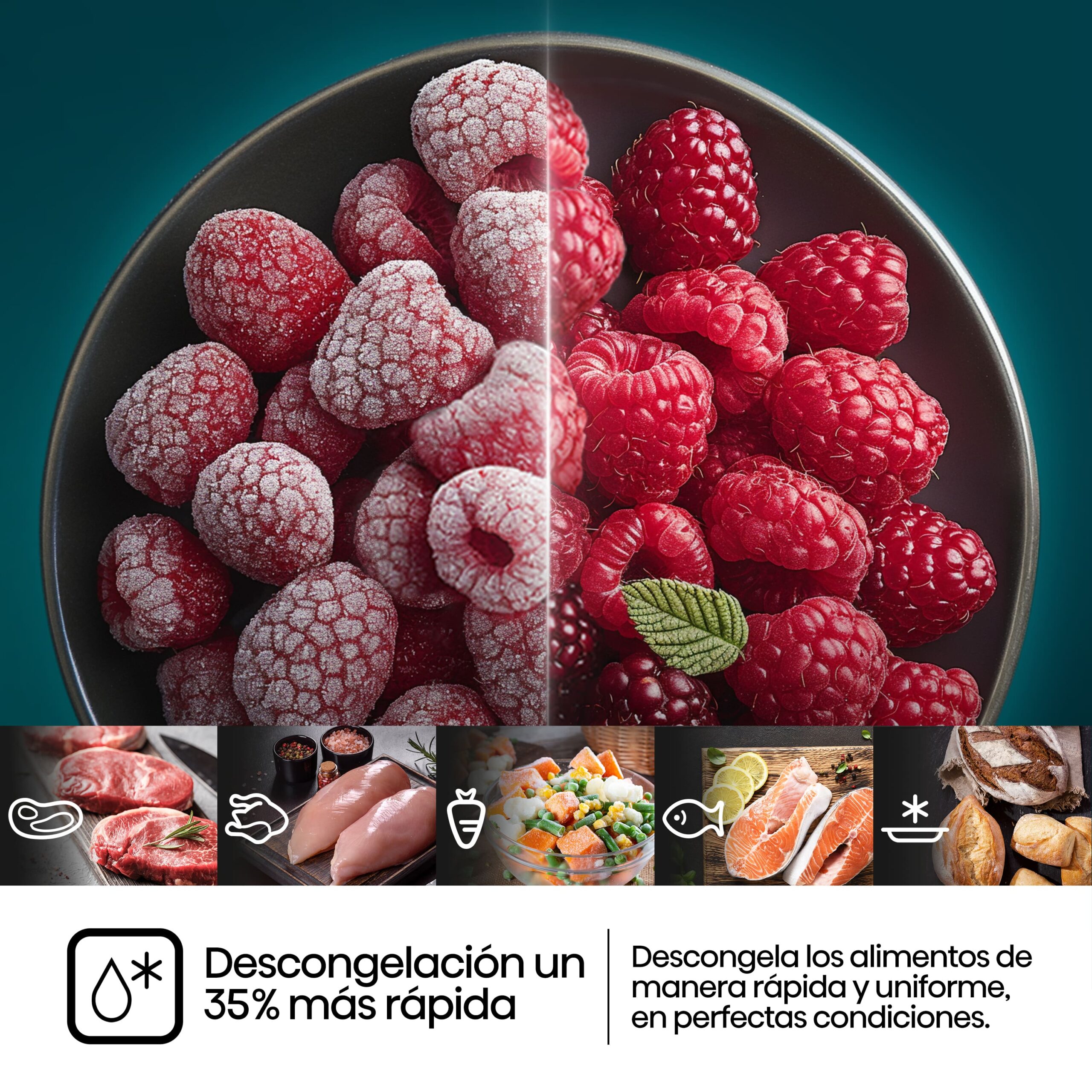Hisense - H25MOBS4HGI – Microondas Con Grill, Capacidad 25L, Color Negro