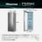 Kitchen Fit FT3K310SAIE – Congelador 1 Puerta De Libre Instalación Kitchen Fit, Clase E, Capacidad 312L, Color Inox