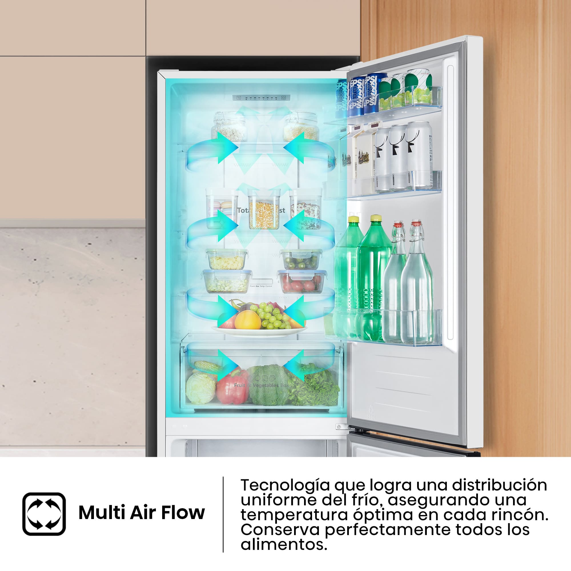 Hisense - RB390N4AWE1 – Combi 2 Puertas De Libre Instalación, Clase E , Capacidad 304L, Color Blanco
