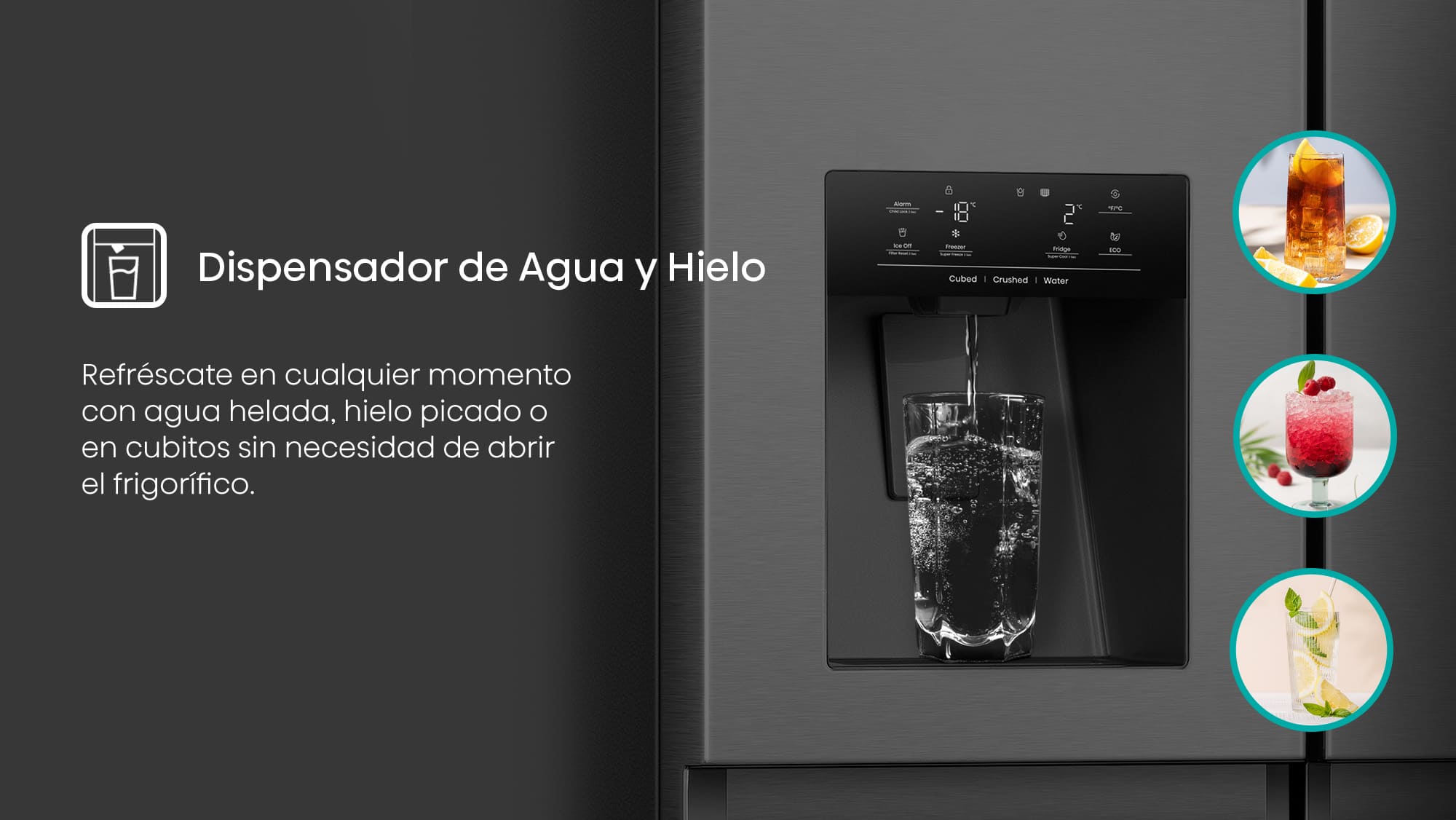 9-Dispensador de agua y hielo