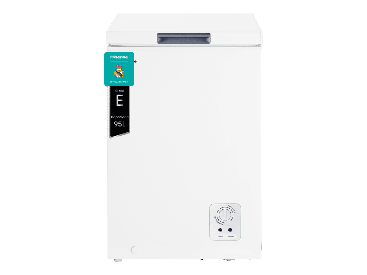 FT125D4AWE - Arcón Congelador, Clase E, 95L, Blanco