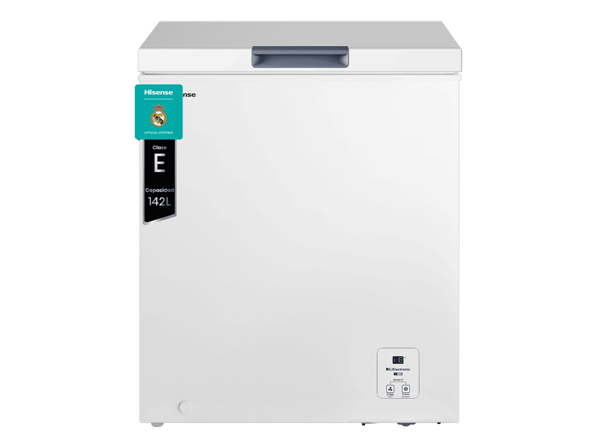 FT184D4AWYE - Arcón Congelador, Clase E, 142L, Blanco