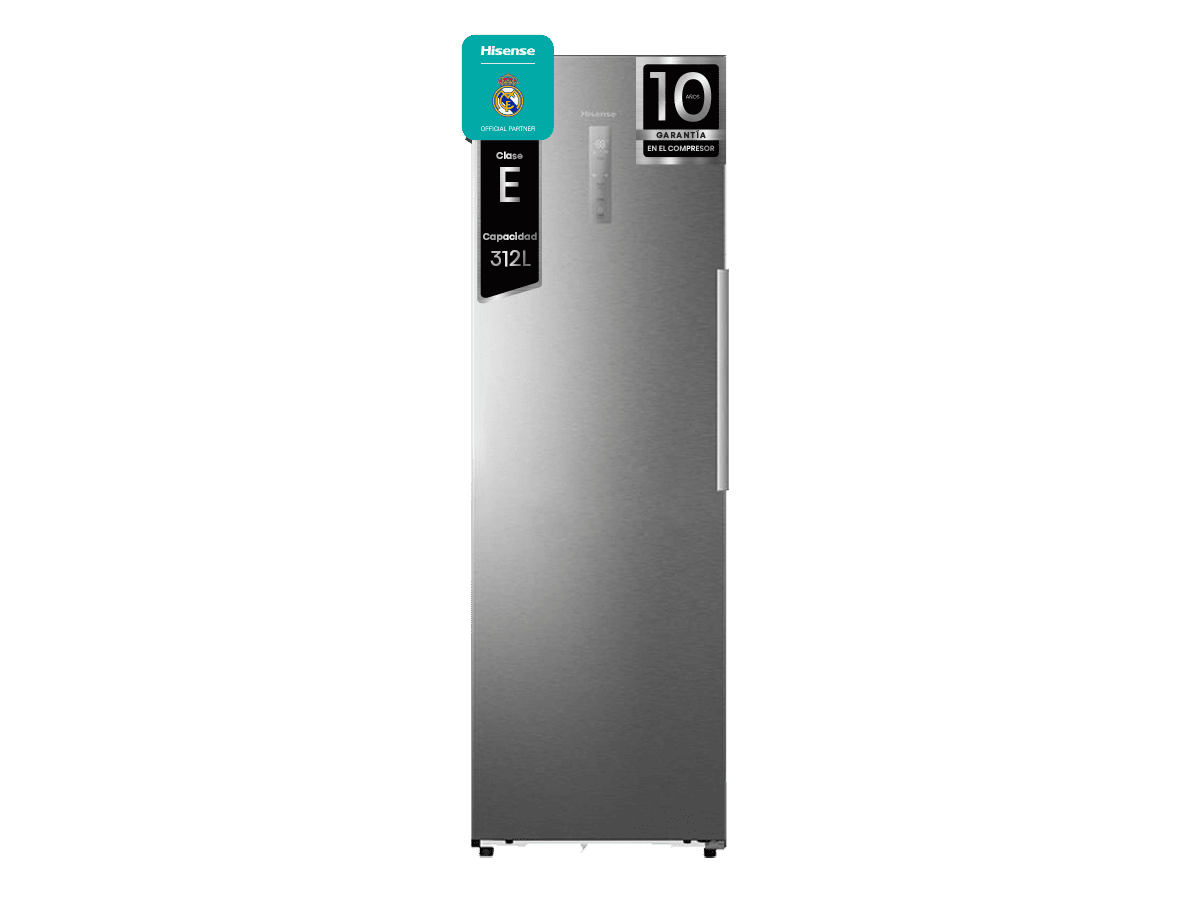 FT3K310SAIE - Congelador 1 Puerta De Libre Instalación Kitchen Fit, Clase E, Capacidad 312L, Color Inox