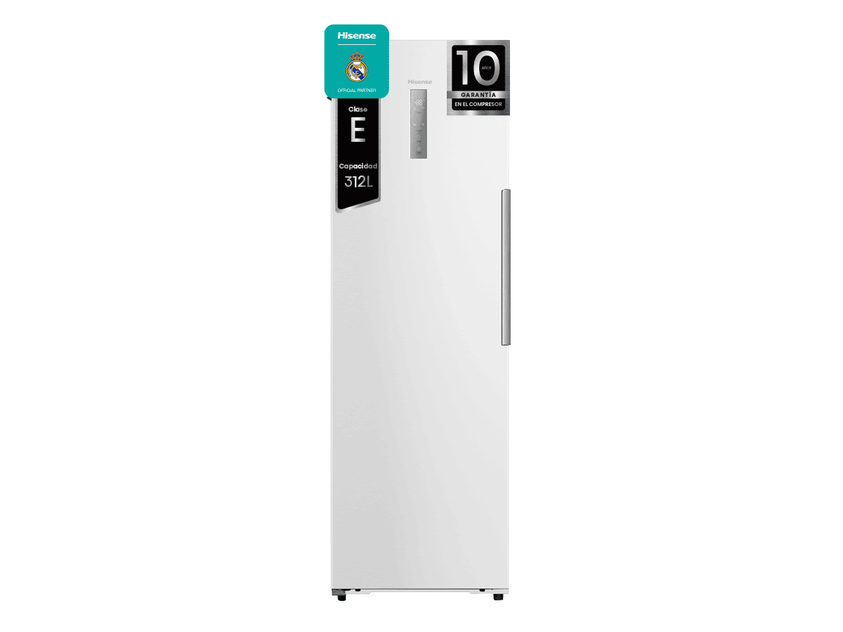 FT3K310SEWE - Congelador 1 Puerta De Libre Instalación Kitchen Fit, Clase E, Capacidad 312L, Color Blanco