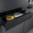 Cajón Calientaplatos WDH14BG – Cajón Calientaplatos De Integración, Capacidad 6 personas, Color Cristal Negro
