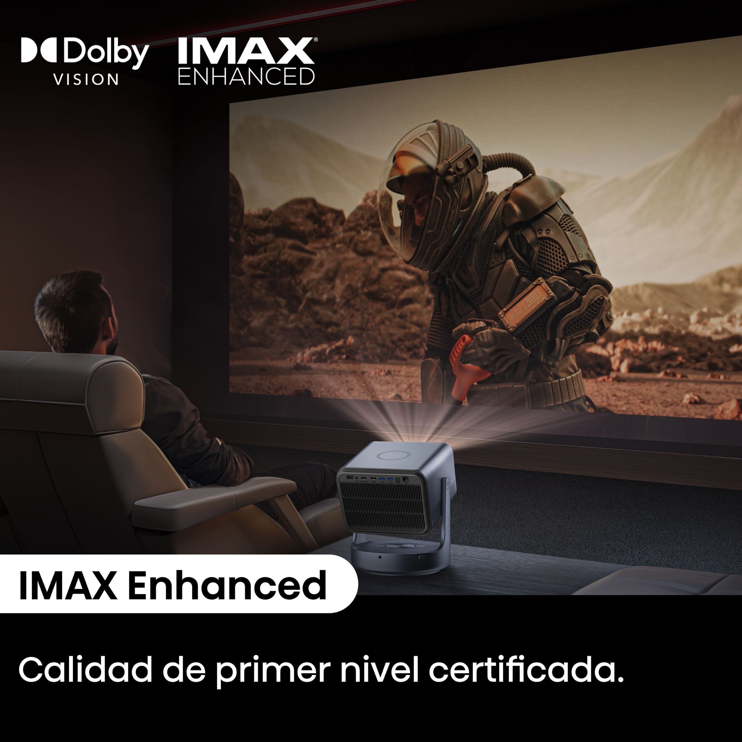 Hisense - Mini Proyector Láser C2 | Real Madrid