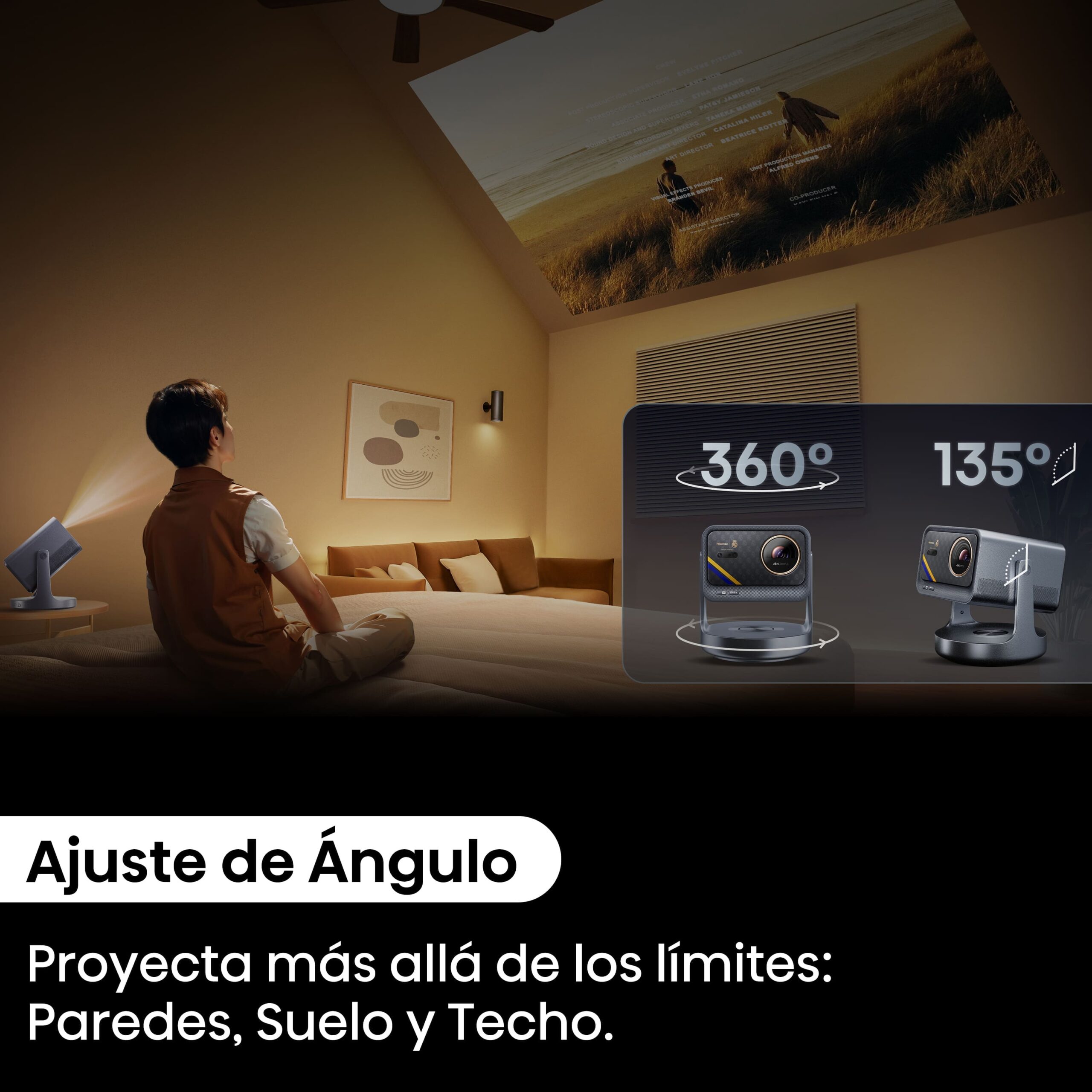 Hisense - Mini Proyector Láser C2 | Real Madrid