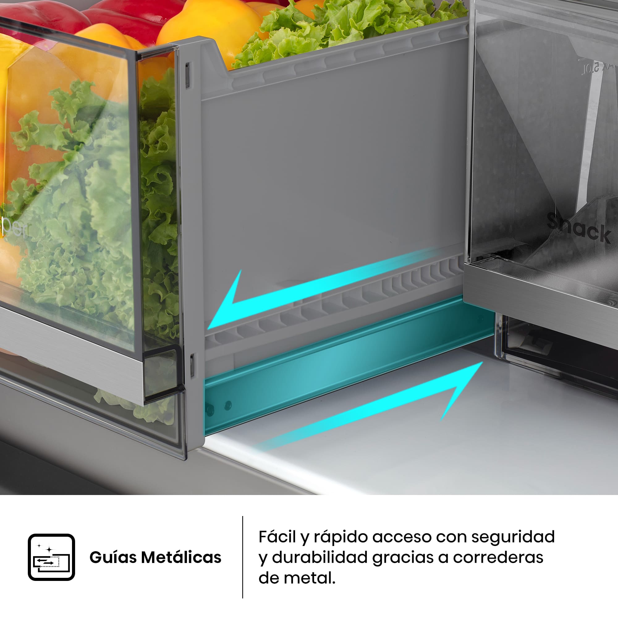 Hisense - RQ640P5SSD – Americano 4 Puertas De Libre Instalación, Clase D, Capacidad 640L, Color Inox