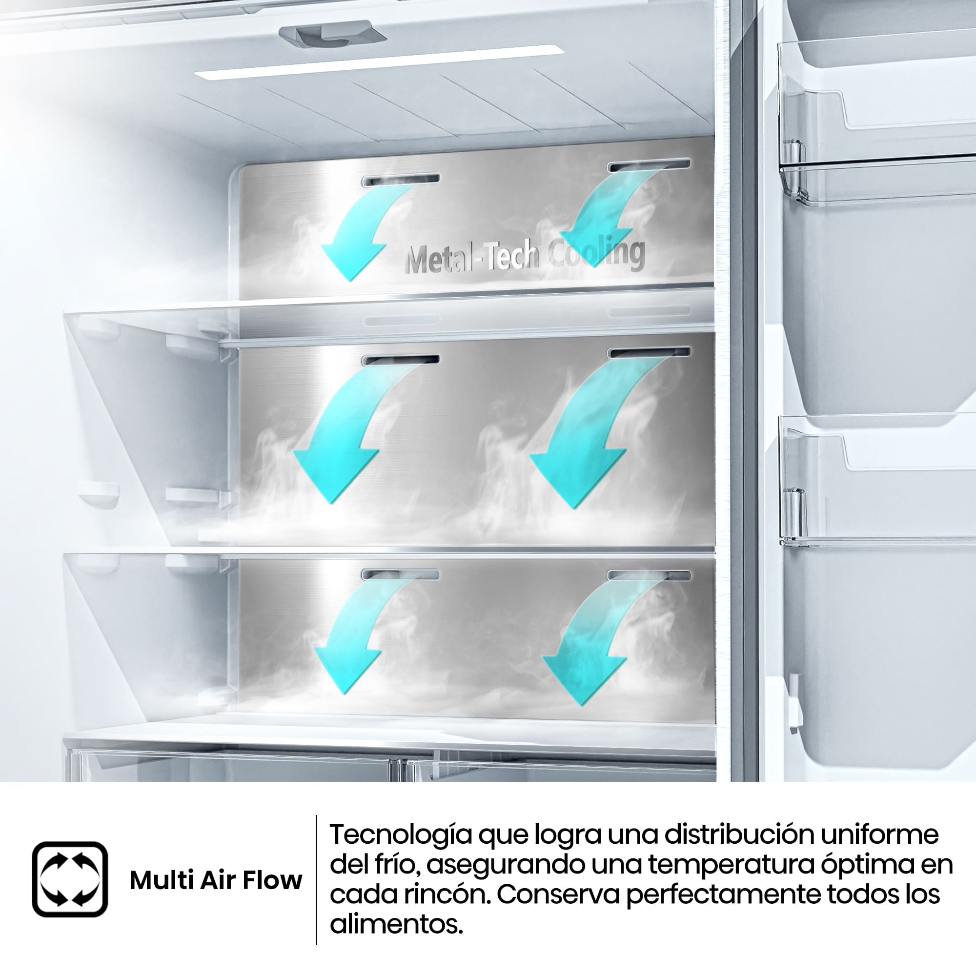 Hisense - RQ5P470SAFE – Americano 4 Puertas De Libre Instalación, Clase E, Capacidad 483L, Color Negro