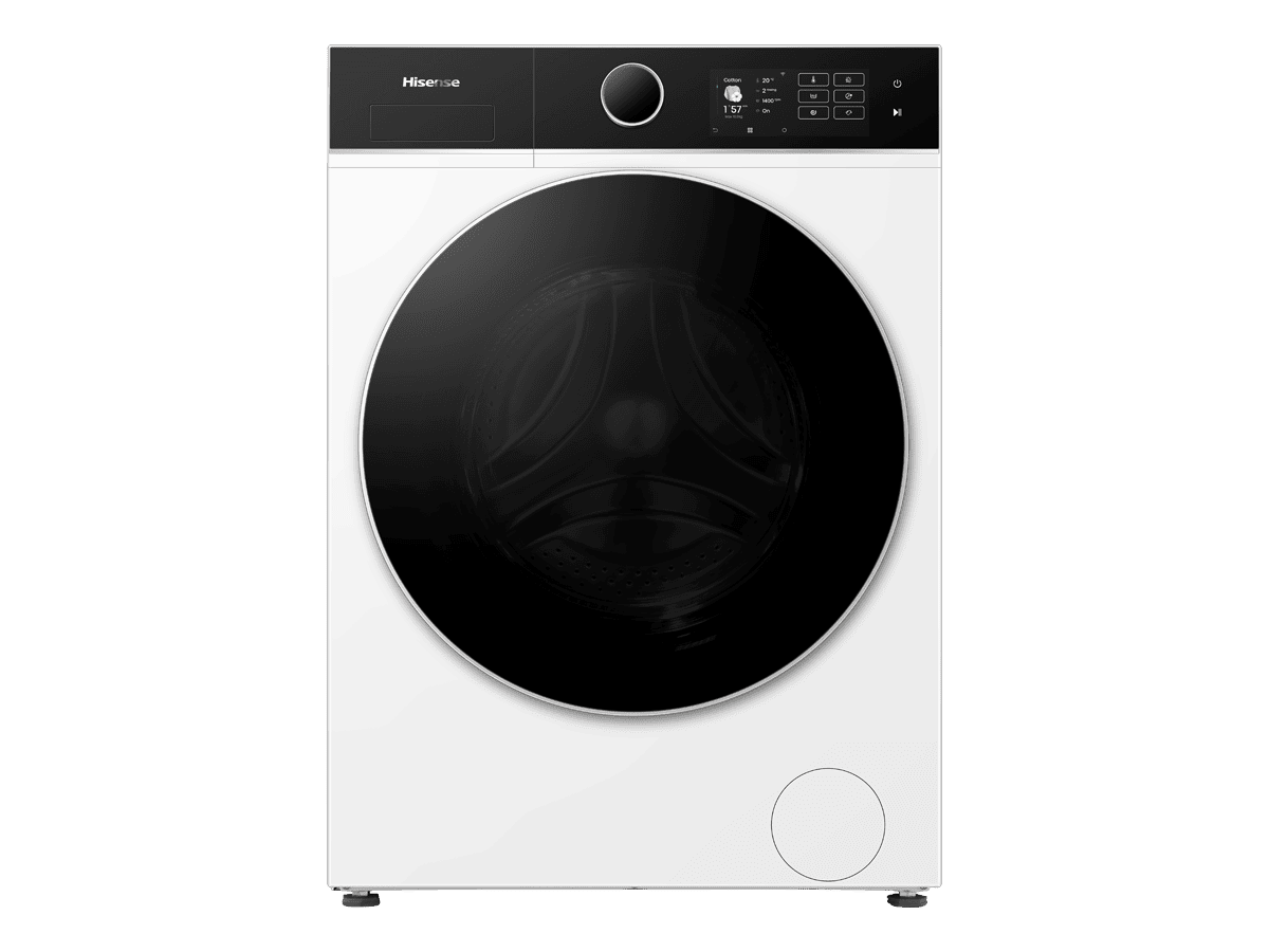 Hisense - WD5i1045BWQ – Lavasecadora De Libre Instalación, A-40% (ECO 40-60ºC), 10,5 kg/6 kg, 1400 rpm, Blanco, , 
