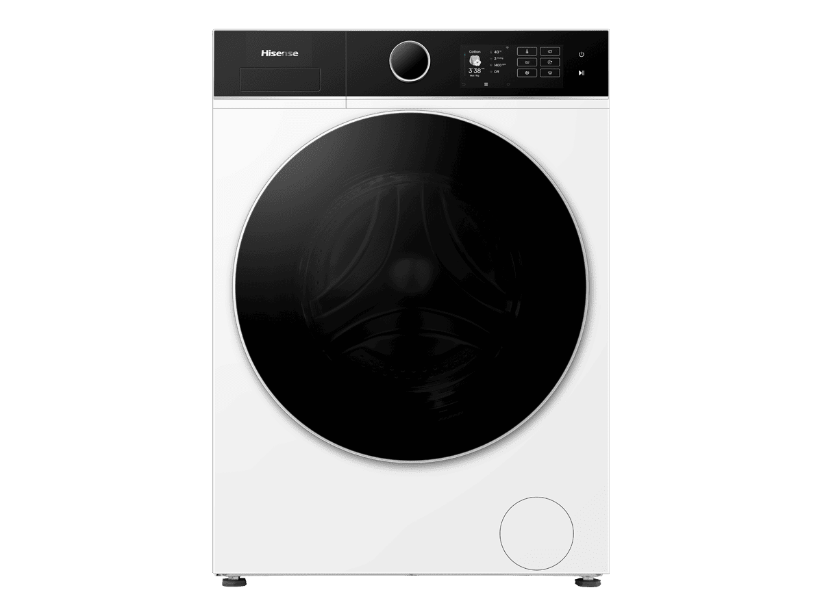 Hisense - WF5i9043BWFS – Lavadora De Libre Instalación, A-10% (ECO 40-60ºC), 9 kg, 1400 rpm, Blanco, , 